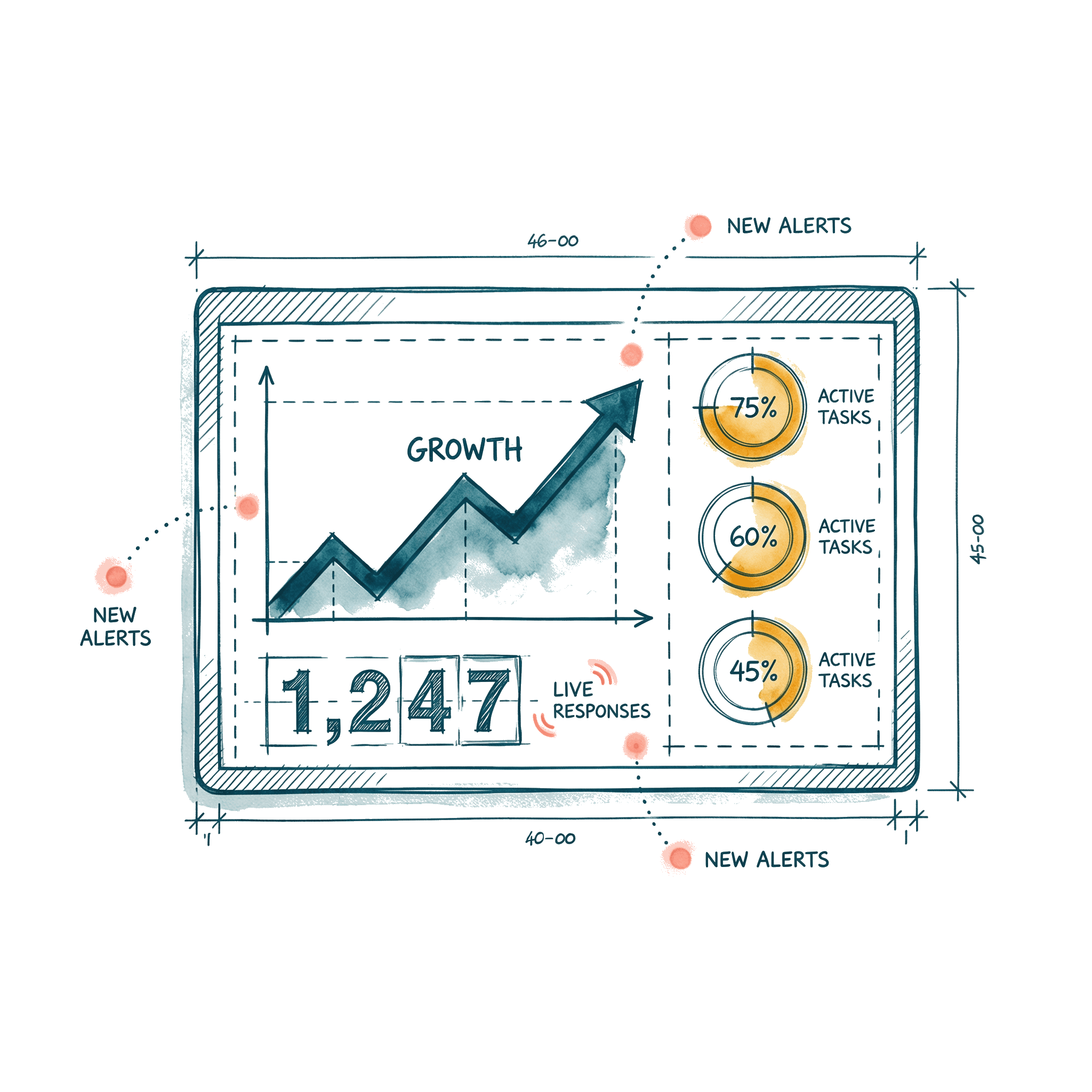 Live results dashboard